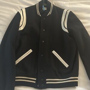Saint Laurent Black Teddy Jacket